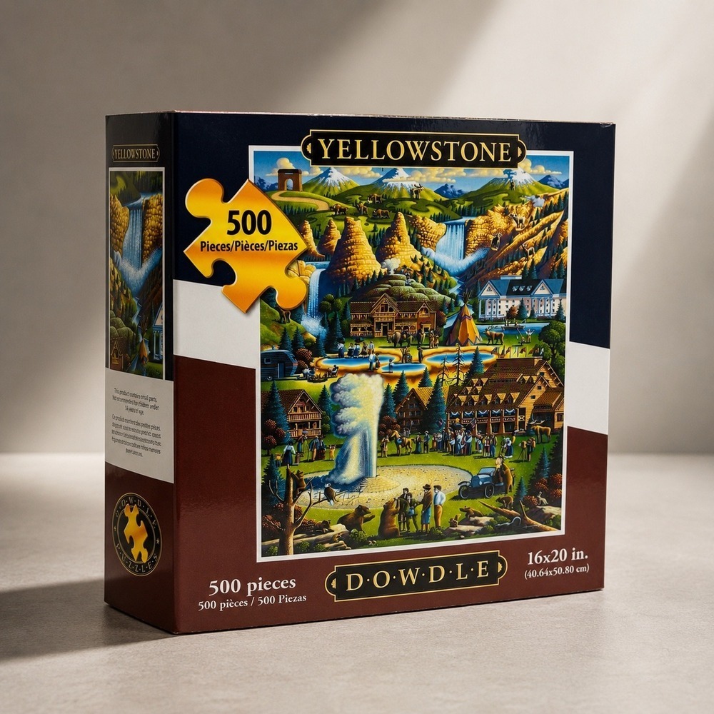 Dowdle Yellowstone National Park 500 Piece Jigsaw Puzzle Eric Dowdle Art 888584 - Picture 2 of 13